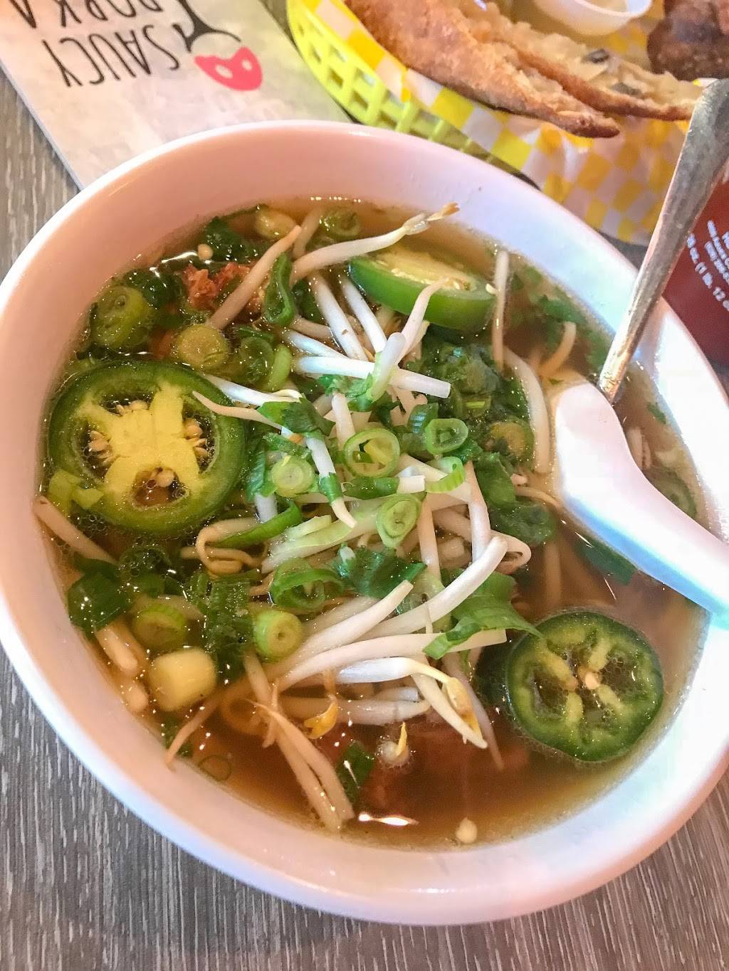 Saucy Porka | restaurant | 1164 E 55th St, Chicago, IL 60615, USA | 8722443772 OR +1 872-244-3772