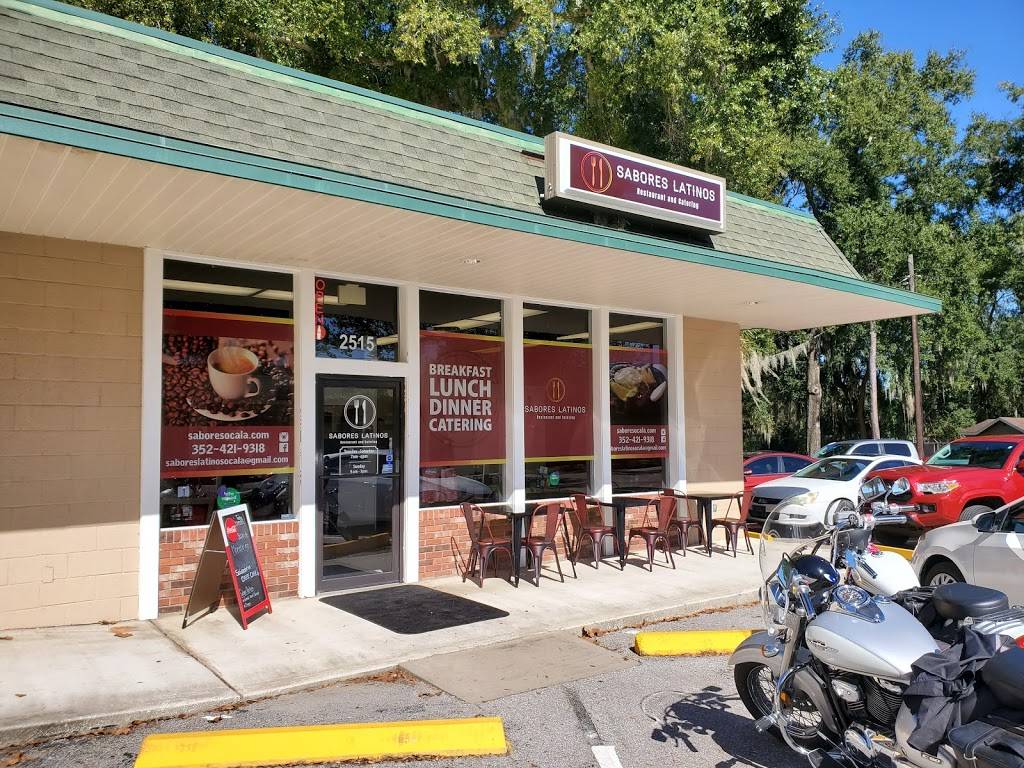 Sabores Latinos Restaurant and Catering | restaurant | 2515 NE 3rd St, Ocala, FL 34470, USA | 3524219318 OR +1 352-421-9318