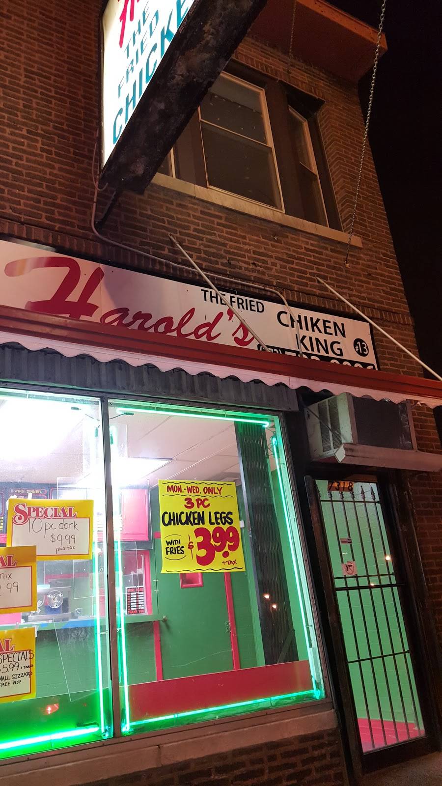 Harolds Chicken Shacks | restaurant | 7318 S Vincennes Ave, Chicago, IL 60621, USA | 7737239006 OR +1 773-723-9006