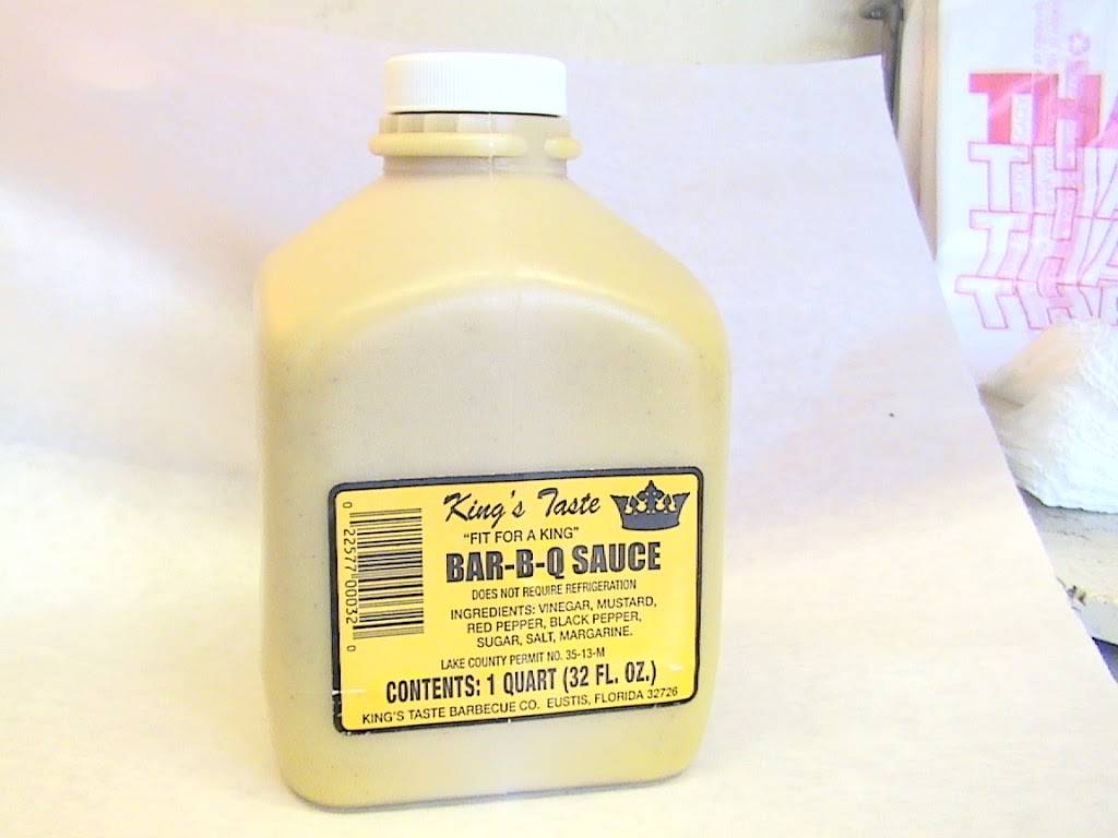 Kings Taste Barbecue | restaurant | 503 Palmetto St, Eustis, FL 32726, USA | 3525890404 OR +1 352-589-0404
