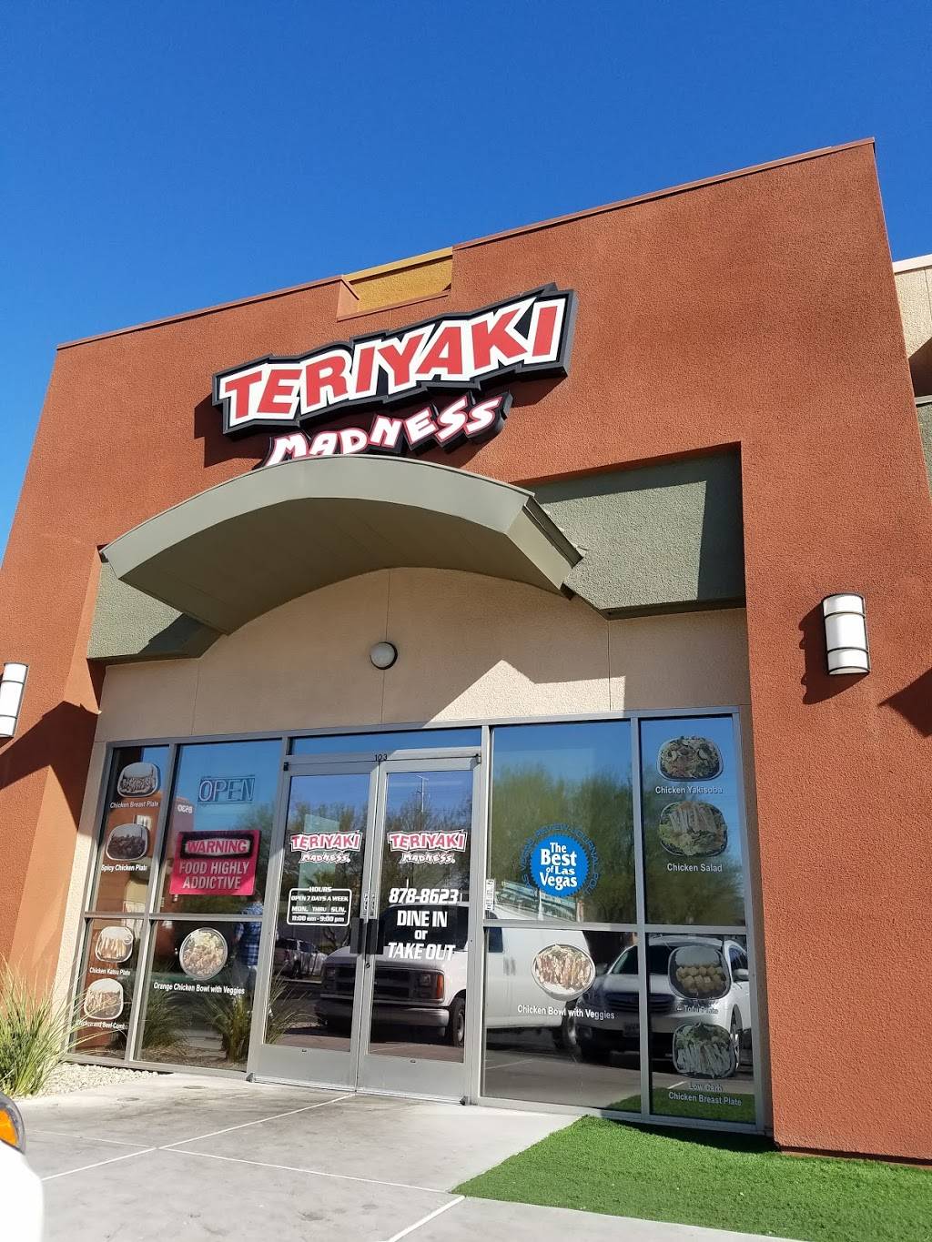 Teriyaki Madness | restaurant | 8520 W Warm Springs Rd #102, Las Vegas, NV 89148, USA | 7028788623 OR +1 702-878-8623
