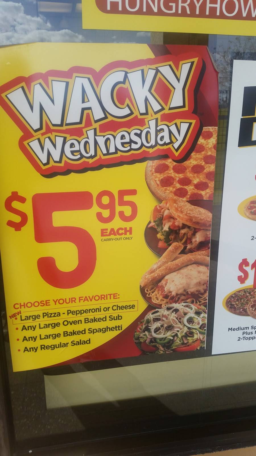 Hungry Howies Pizza | meal delivery | 4541 Gunn Hwy, Tampa, FL 33624, USA | 8139683660 OR +1 813-968-3660