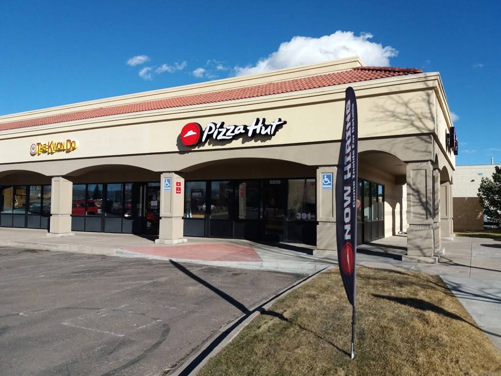 Pizza Hut | meal takeaway | 6859 Mesa Ridge Pkwy, Fountain, CO 80817, USA | 7193911200 OR +1 719-391-1200