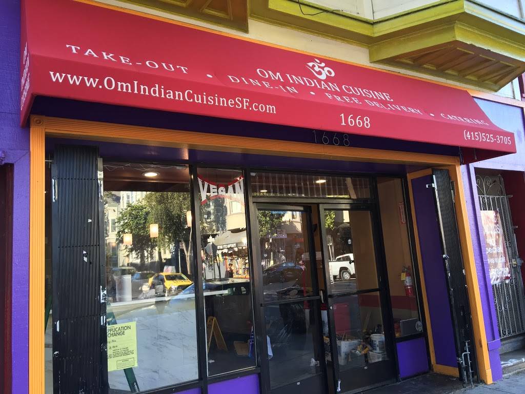 Om Indian Cuisine | restaurant | 1668 Haight St, San Francisco, CA 94117, USA | 4155253705 OR +1 415-525-3705