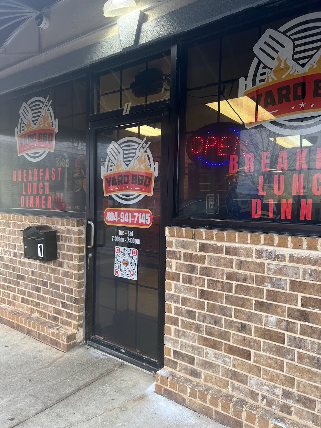 Yardbbq | restaurant | 1985 Campbellton Rd SW suite 1, Atlanta, GA 30311, USA | 4049417145 OR +1 404-941-7145