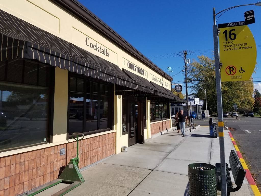 Cooks Tavern | restaurant | 3201 N 26th St, Tacoma, WA 98407, USA | 2533271777 OR +1 253-327-1777