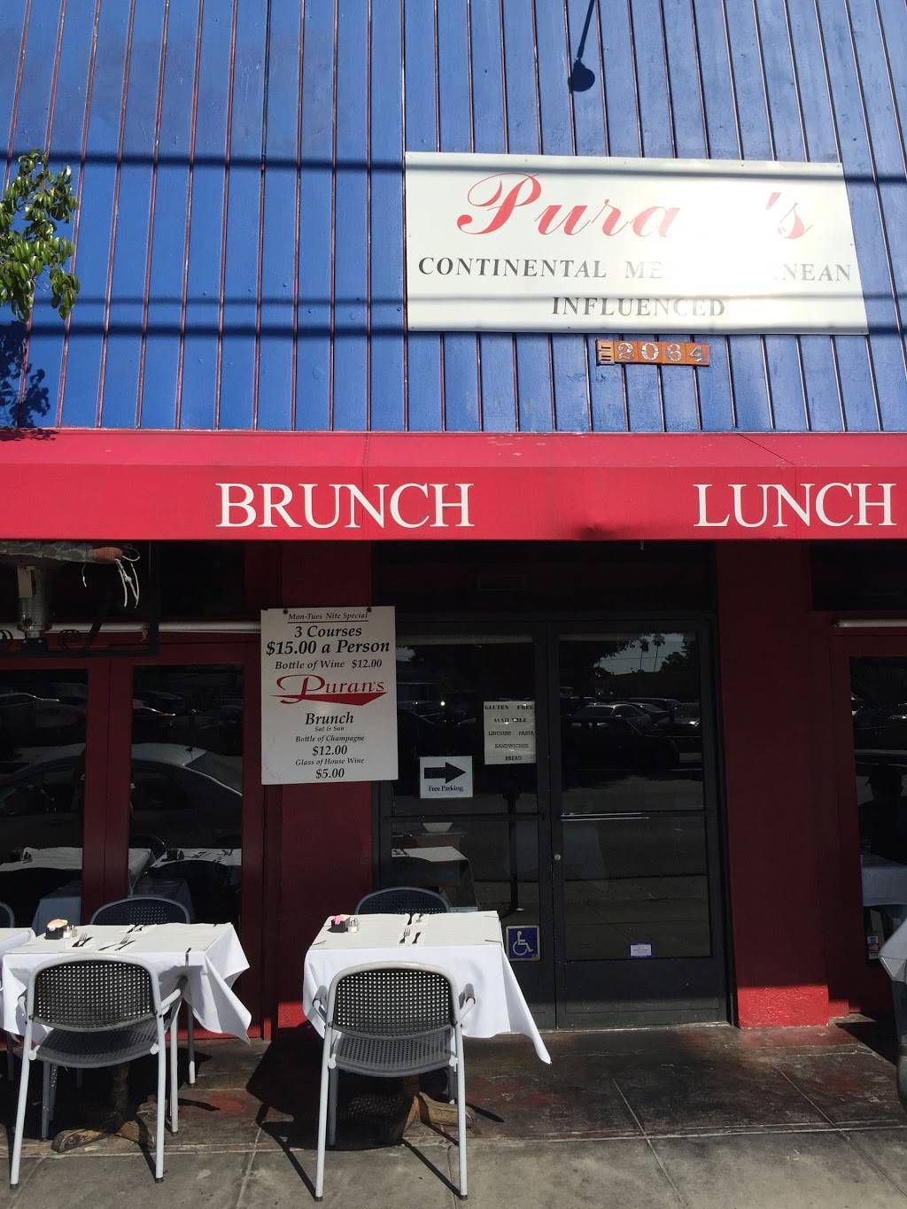 Purans Restaurant | restaurant | 2064 Hillhurst Ave, Los Angeles, CA 90027, USA | 3236671357 OR +1 323-667-1357