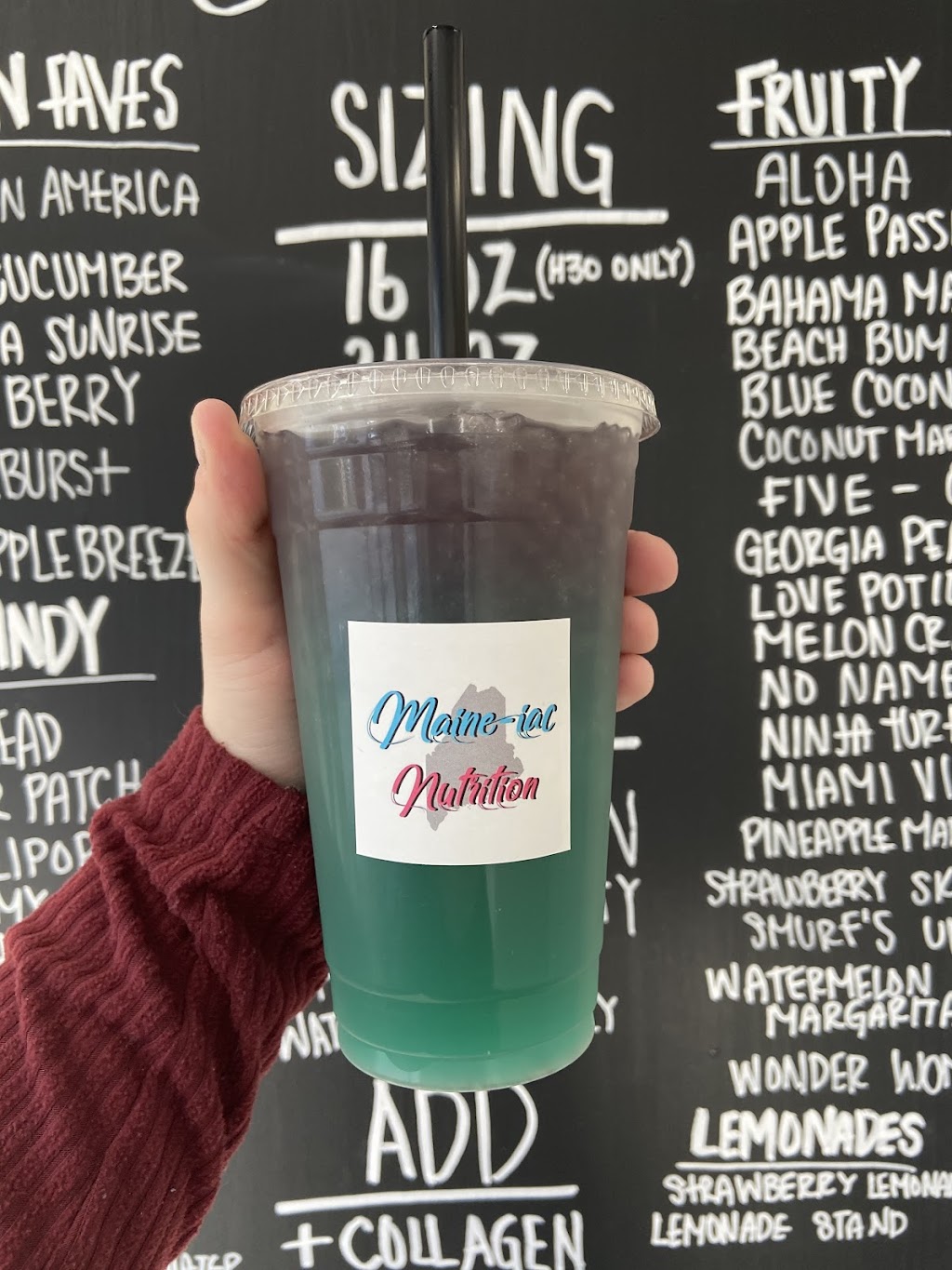 Maine-iac Nutrition | restaurant | 499 Hammond St, Bangor, ME 04401, USA | 2073077822 OR +1 207-307-7822