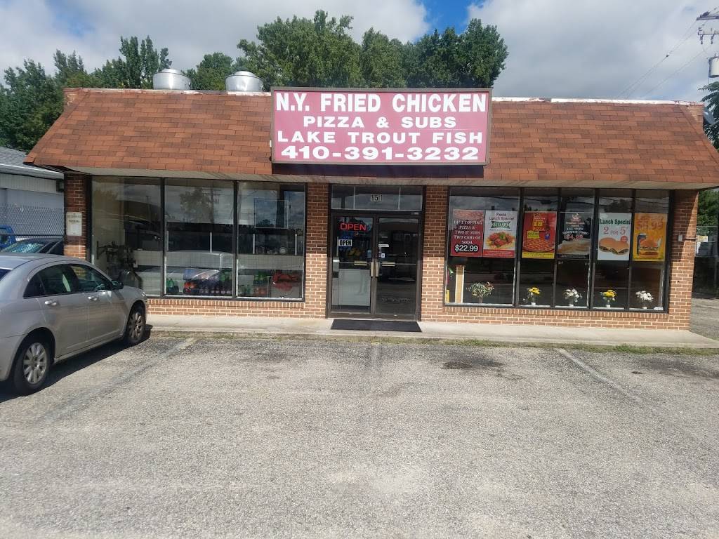 New York Fried Chicken | restaurant | 151 Back River Neck Rd, Essex, MD 21221, USA | 4103913232 OR +1 410-391-3232