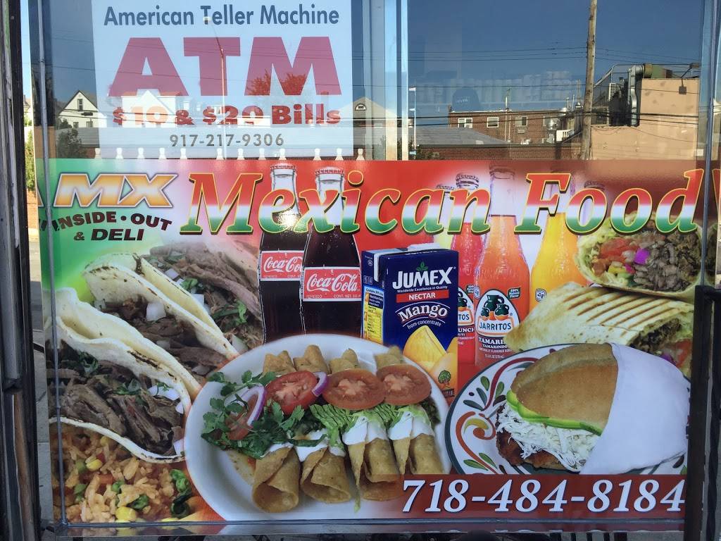 MX INSIDE OUT DELI | restaurant | 1761 Bronxdale Ave, Bronx, NY 10462, USA | 7184848184 OR +1 718-484-8184