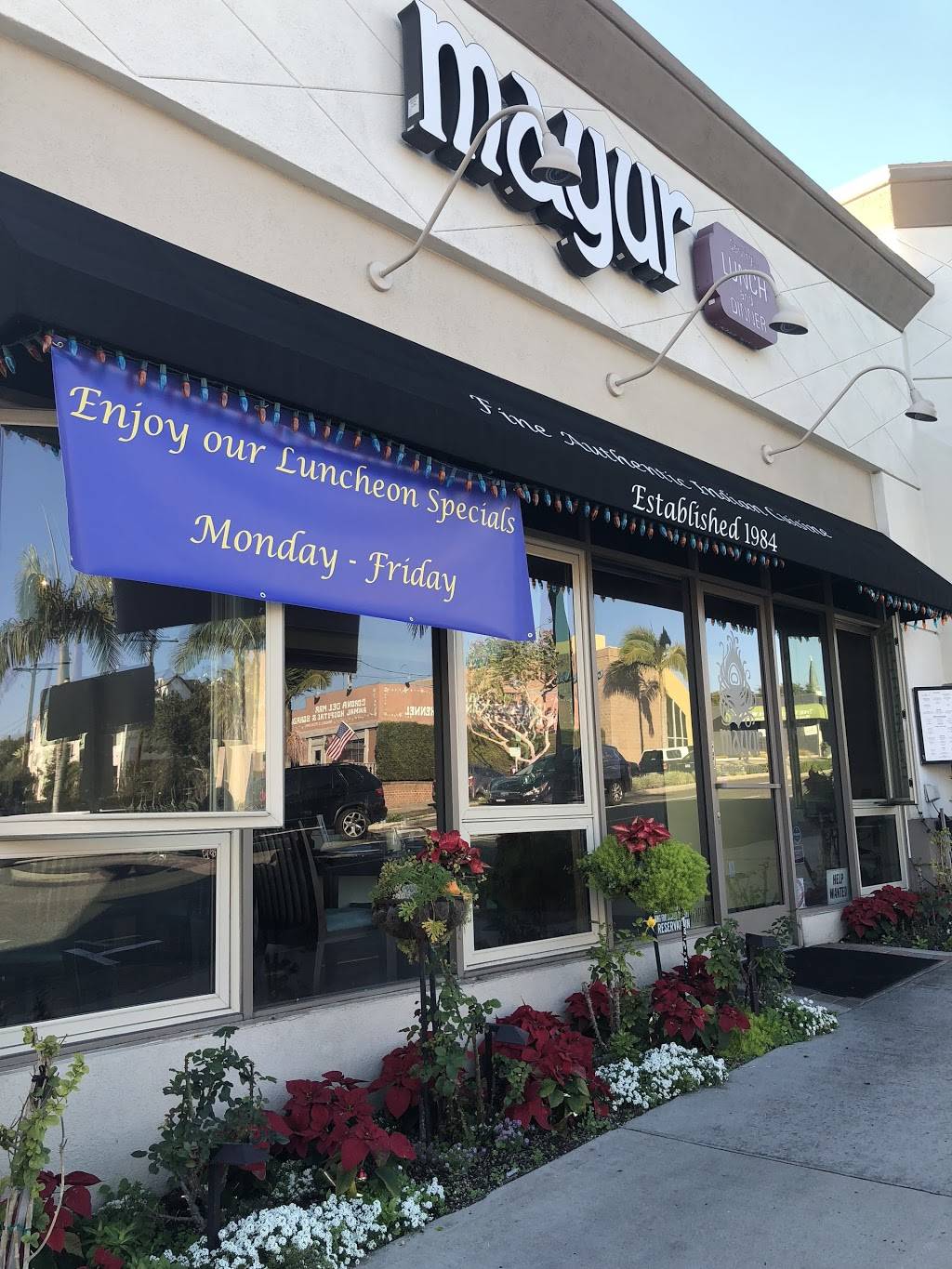 Mayur Cuisine of India | restaurant | 2931 East Coast Hwy, Corona Del Mar, CA 92625, USA | 9496756622 OR +1 949-675-6622