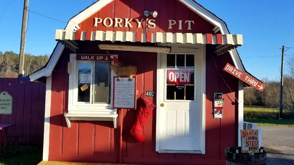 Porkys Pit BBQ | restaurant | 402 McMinnville Hwy, Manchester, TN 37355, USA | 9317289648 OR +1 931-728-9648