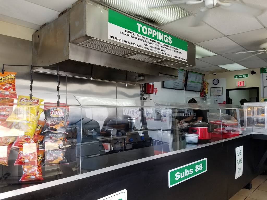 Subs 88 | cafe | 9895 SW 88th St, Miami, FL 33173, USA | 7864311294 OR +1 786-431-1294