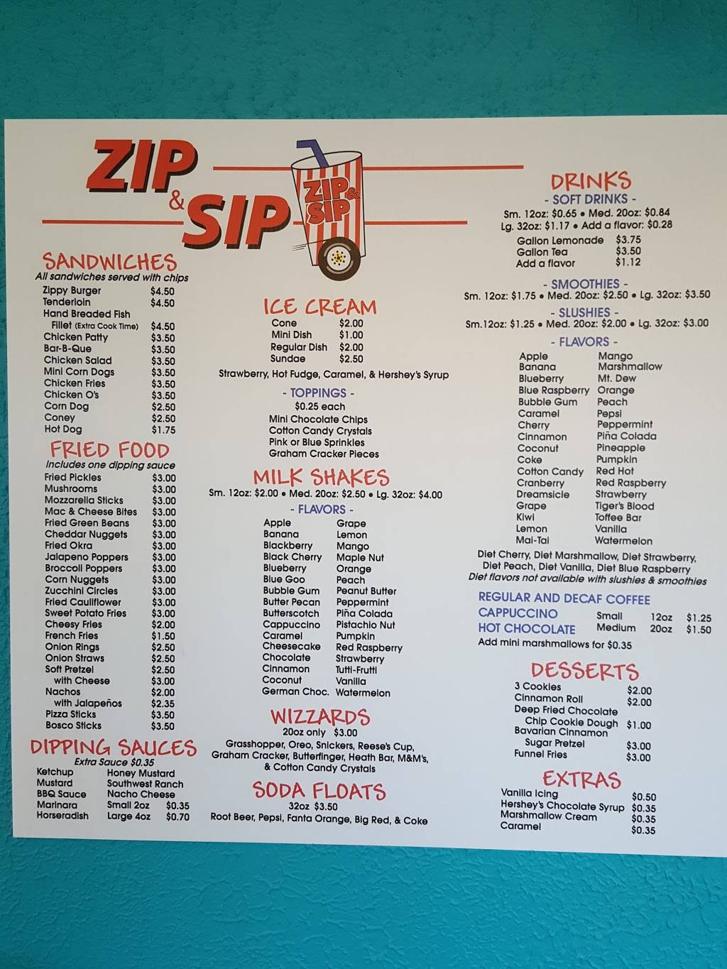 Zip and Sip - 6th Street | restaurant | 1527 N 6th St, Vincennes, IN 47591, USA | 8123160402 OR +1 812-316-0402