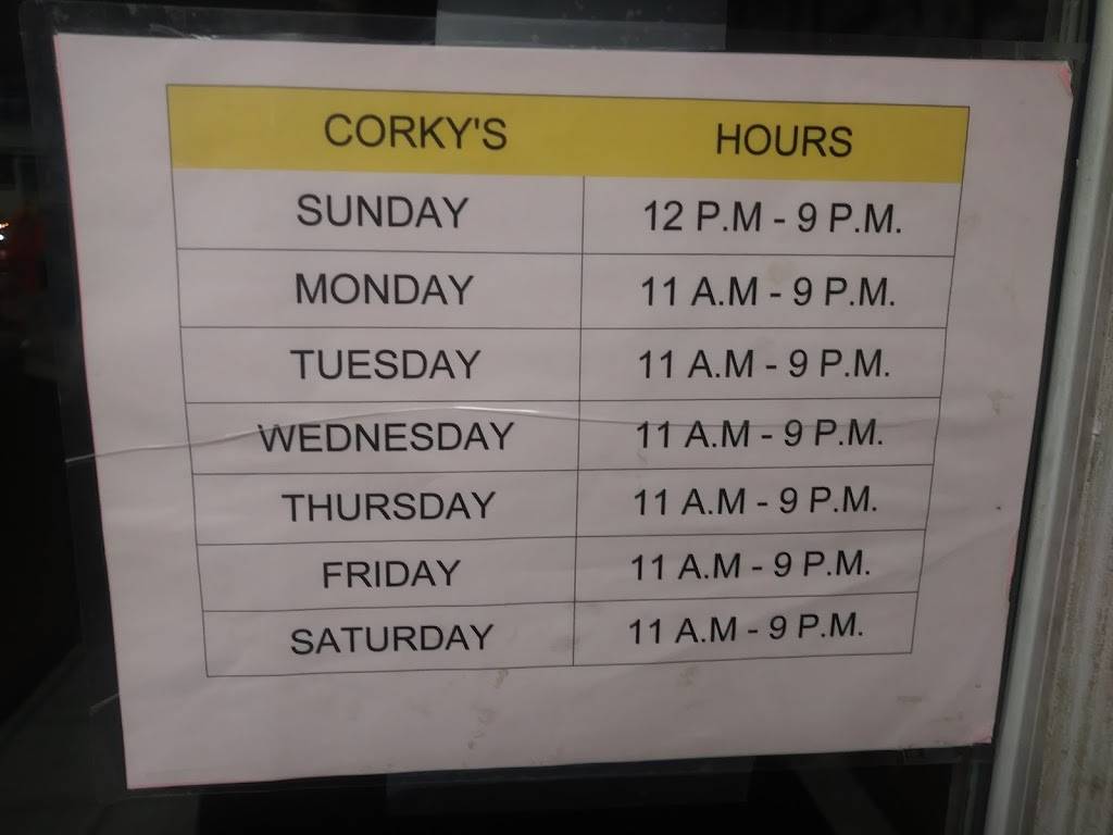 Corkys II | restaurant | 107 S Main St, Pleasantville, PA 16341, USA | 8145895607 OR +1 814-589-5607