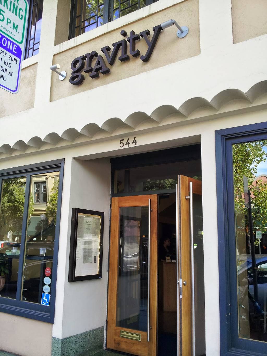 Gravity Bistro | restaurant | 544 Emerson St, Palo Alto, CA 94301, USA | 6503273161 OR +1 650-327-3161