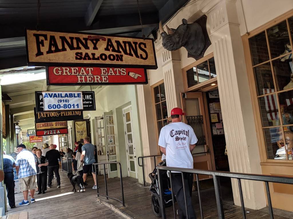 Fanny Anns Saloon | restaurant | 1023 2nd St, Sacramento, CA 95814, USA | 9164410505 OR +1 916-441-0505