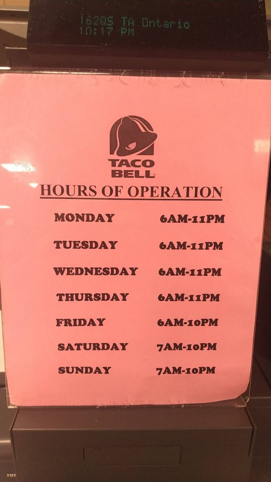 Taco Bell | restaurant | 4265 E Guasti Rd, Ontario, CA 91761, USA | 9093902525 OR +1 909-390-2525