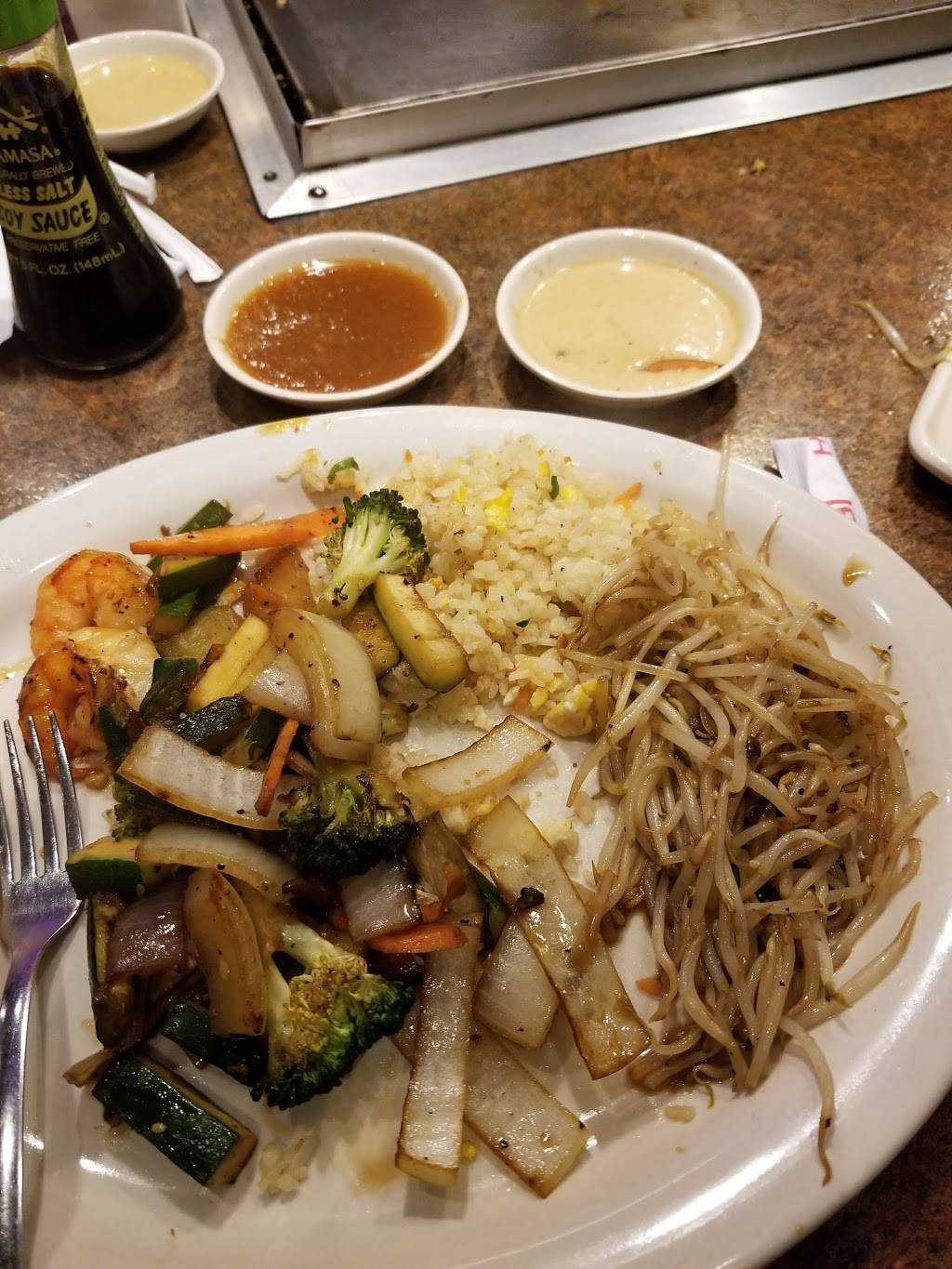 Hanabi Hibachi and Sushi | restaurant | 9100 N Fwy Service Rd E #120, Fort Worth, TX 76177, USA | 8177503333 OR +1 817-750-3333