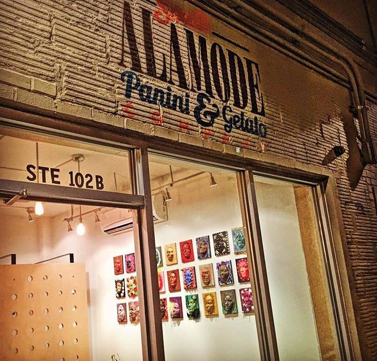 South Alamode Panini & Gelato Company | cafe | 1420 S Alamo St, San Antonio, TX 78210, USA | 2107888000 OR +1 210-788-8000