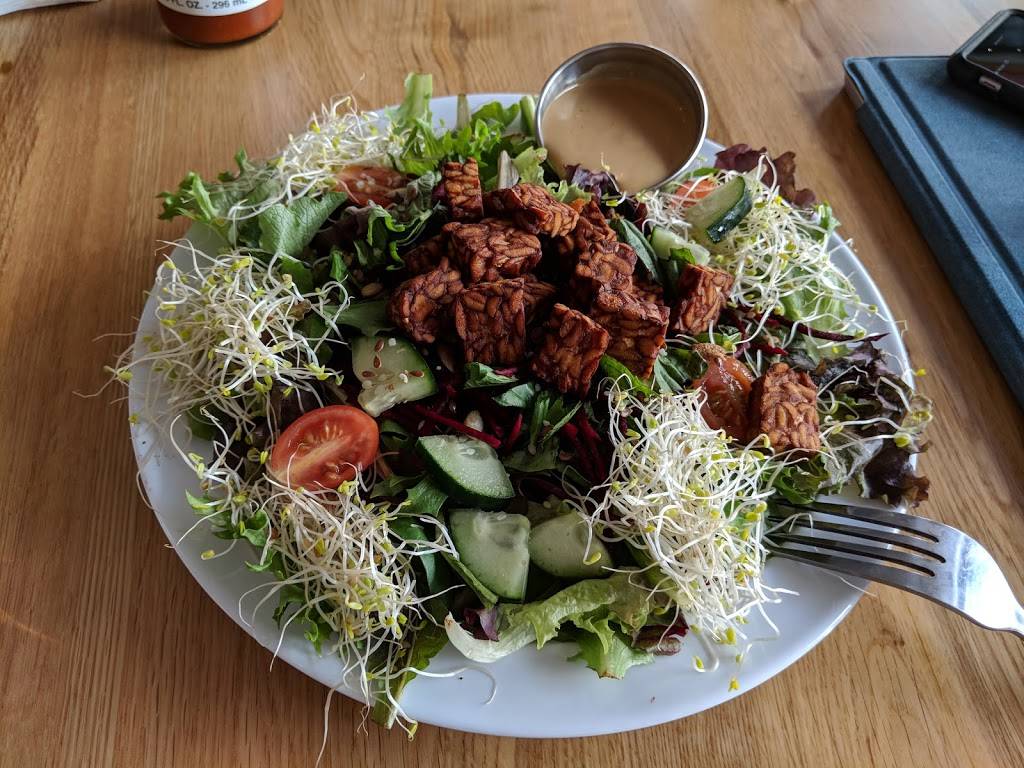 Ahimsa Vegan Cafe | restaurant | 340 E 4th St, Long Beach, CA 90802, USA | 5624357113 OR +1 562-435-7113