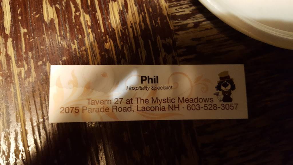 The Mystic Meadows | restaurant | 2075 Parade Rd, Laconia, NH 03246, USA | 6035283057 OR +1 603-528-3057