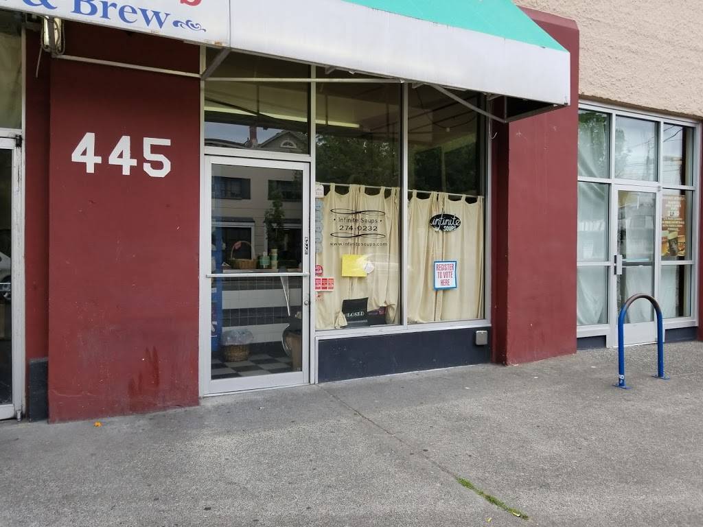 Infinite Soups | meal takeaway | 445 Tacoma Ave S, Tacoma, WA 98402, USA | 2532740232 OR +1 253-274-0232
