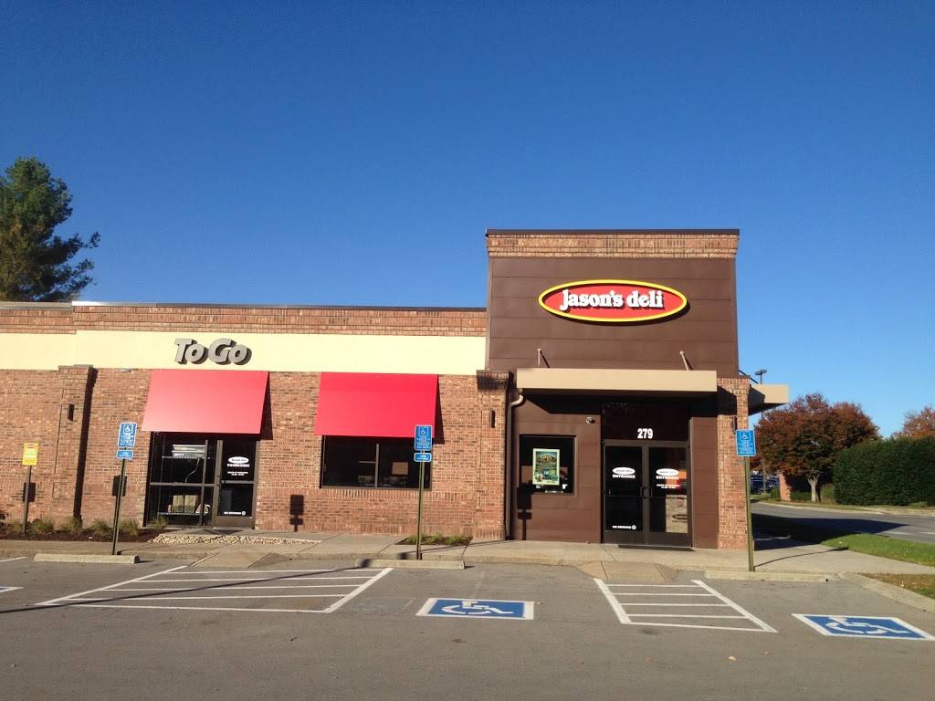 Jasons Deli | restaurant | 279 Franklin Rd, Brentwood, TN 37027, USA | 6157395800 OR +1 615-739-5800