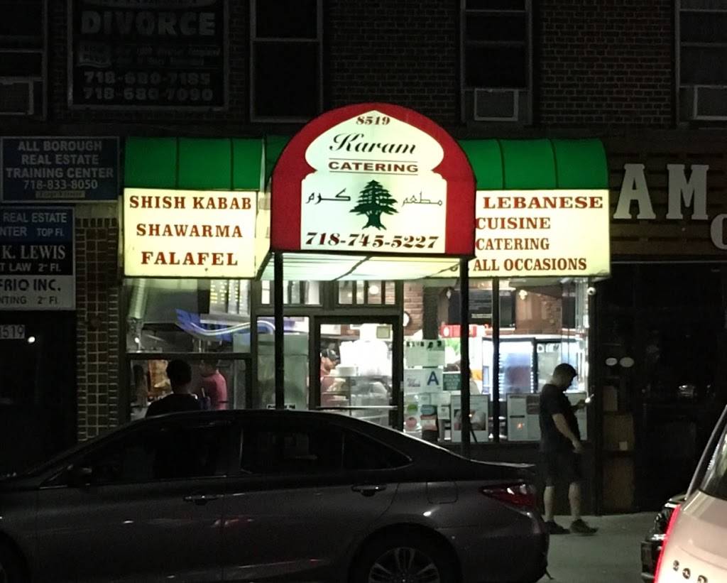 Karam | restaurant | 8519 4th Ave, Brooklyn, NY 11209, USA | 7187455227 OR +1 718-745-5227