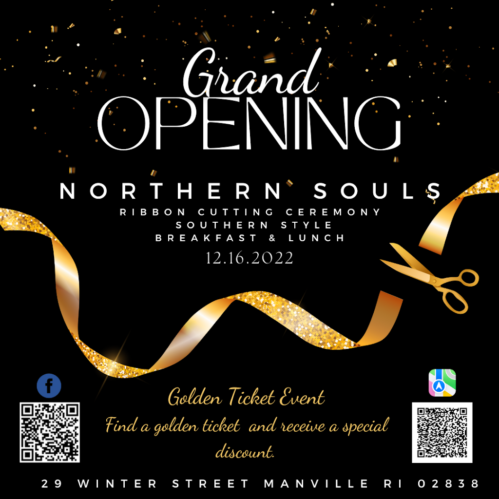Northern Souls | restaurant | 29 Winter St, Manville, RI 02838, USA | 4014884565 OR +1 401-488-4565
