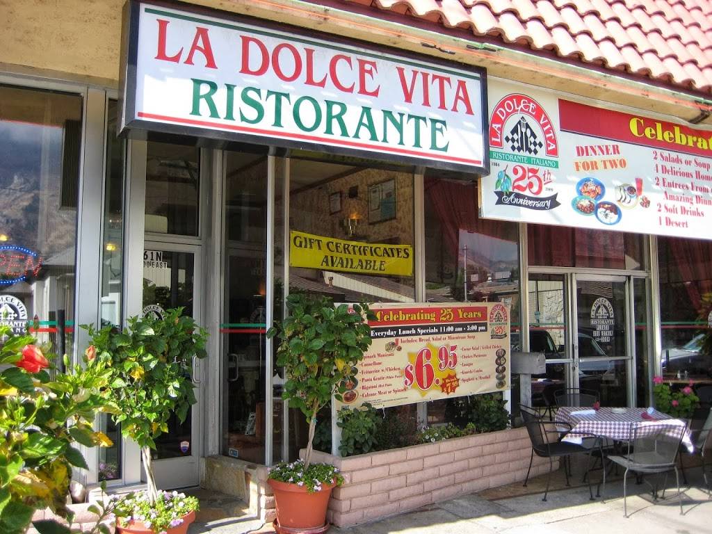 La Dolce Vita Ristorante Italiano | restaurant | 61 N 100 E, Provo, UT 84606, USA | 8013738482 OR +1 801-373-8482