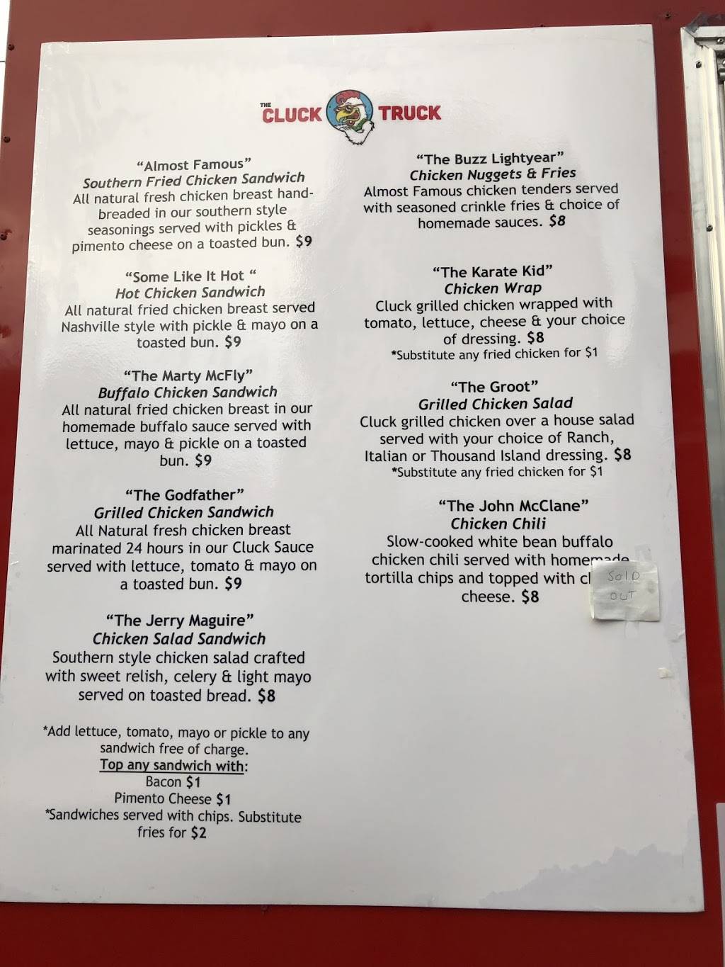 The Cluck Truck PDX | restaurant | 3530 SW Multnomah Blvd, Portland, OR 97219, USA | 3367078541 OR +1 336-707-8541