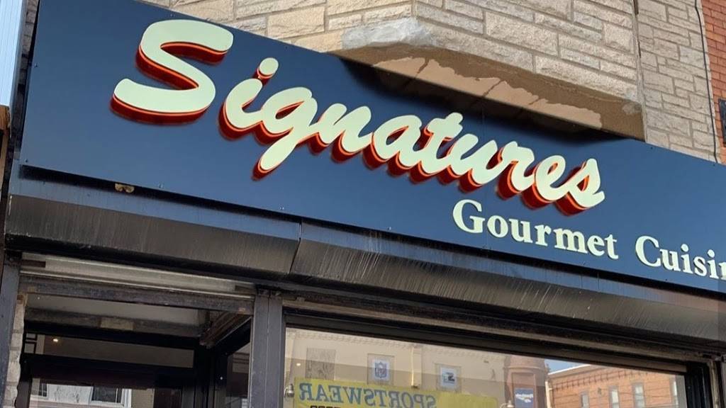 Signatures Gourmet Restaurant | restaurant | 2956 N 22nd St, Philadelphia, PA 19132, USA | 2673145713 OR +1 267-314-5713