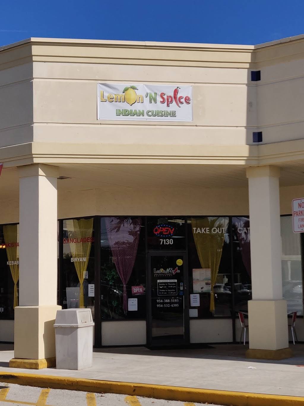 Lemon N Spice | restaurant | 7130 N University Dr, Tamarac, FL 33321, USA | 9543885193 OR +1 954-388-5193