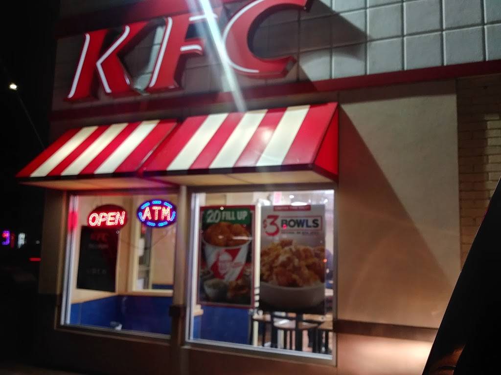 KFC | restaurant | 4301 Main St, Bridgeport, CT 06606, USA | 2033650542 OR +1 203-365-0542