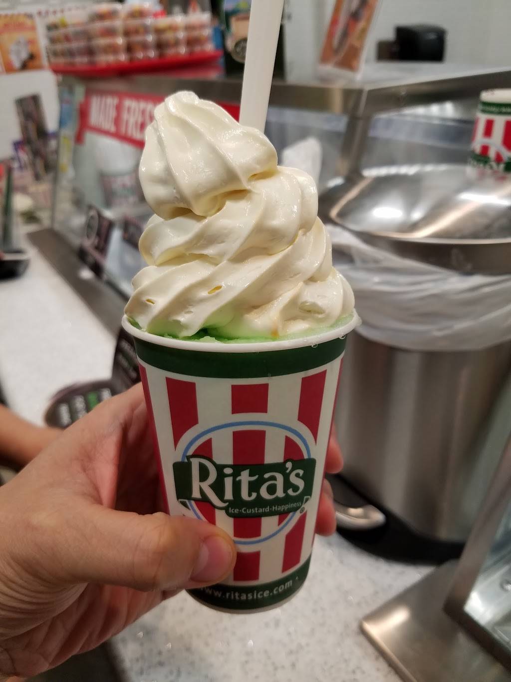 Ritas Italian Ice & Frozen Custard | restaurant | 5892 Santa Teresa Blvd, San Jose, CA 95123, USA | 4086226334 OR +1 408-622-6334