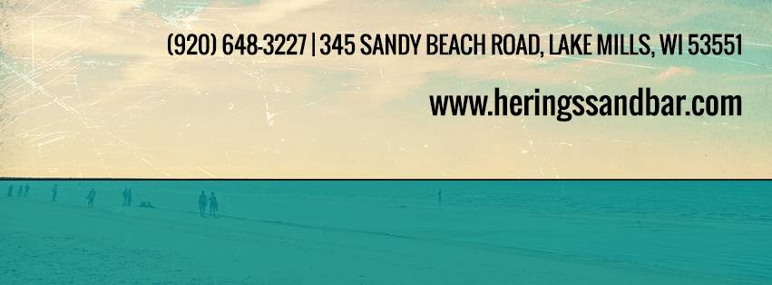 HERINGS SAND BAR | restaurant | 345 Sandy Beach Rd, Lake Mills, WI 53551, USA | 9206483227 OR +1 920-648-3227
