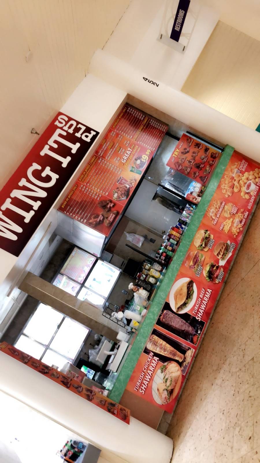 Wing It Plus at the Chapel Hills Mall | restaurant | 1710 Briargate Blvd Suite 452, Colorado Springs, CO 80920, USA | 7195988183 OR +1 719-598-8183