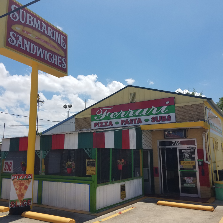 Ferrari-Pizza Pasta Subs | meal takeaway | 6921, 716 W Veterans Memorial Blvd, Killeen, TX 76541, USA | 2546347438 OR +1 254-634-7438