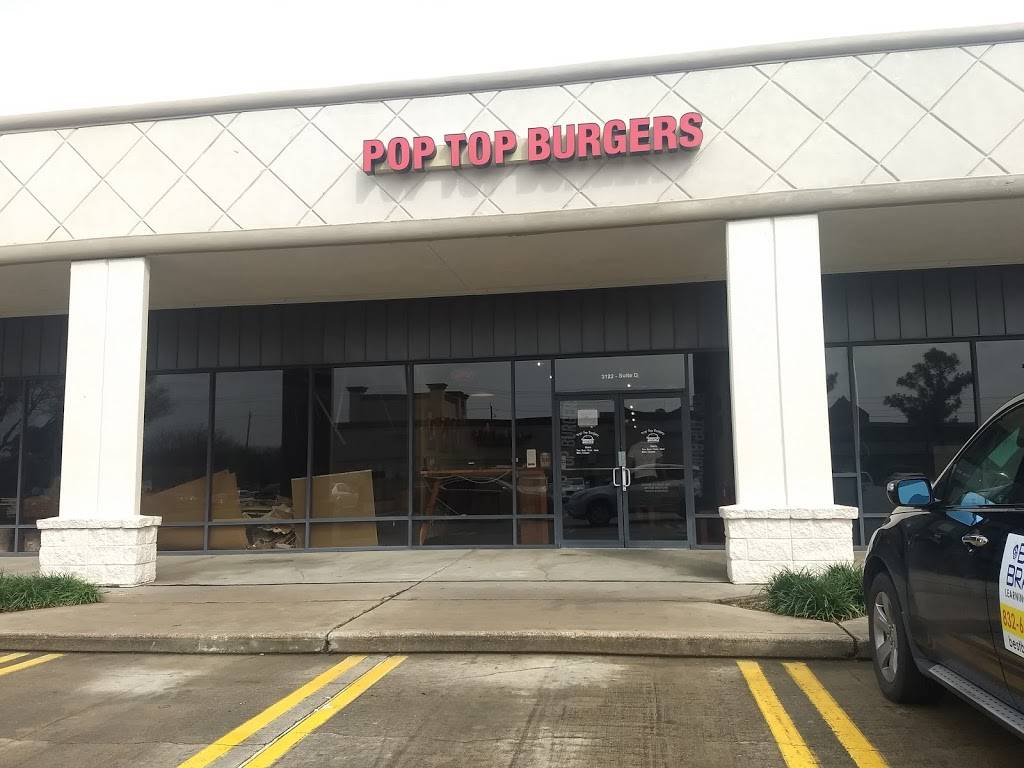 Pop Top Burgers | restaurant | 3122 FM 528 Rd, Webster, TX 77598, USA | 8326322211 OR +1 832-632-2211