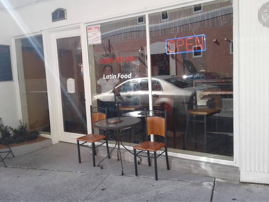 Cafe Tecun | restaurant | 7 N L St, Lake Worth, FL 33460, USA | 5612603404 OR +1 561-260-3404