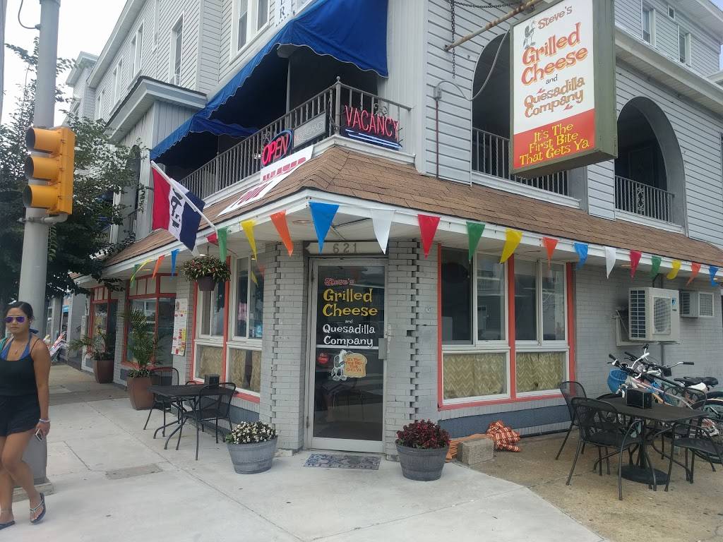 Steves Grilled Cheese and Quesadilla Company | restaurant | 617 E 8th St, Ocean City, NJ 08226, USA | 6099384534 OR +1 609-938-4534