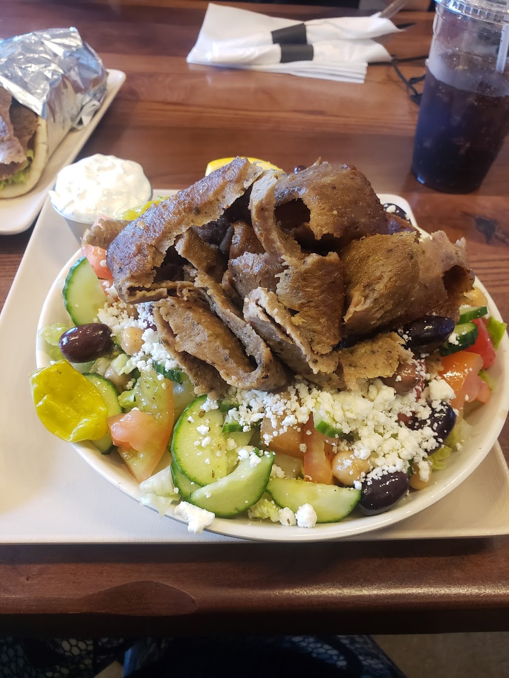 The Great Greek Mediterranean Grill | restaurant | 7860 Main St, Maple Grove, MN 55369, USA | 7639513902 OR +1 763-951-3902