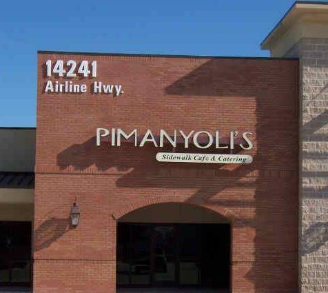 Pimanyolis Sidewalk Cafe & Catering | restaurant | 6243, 14241 Airline Hwy # 105, Baton Rouge, LA 70817, USA | 2257517590 OR +1 225-751-7590