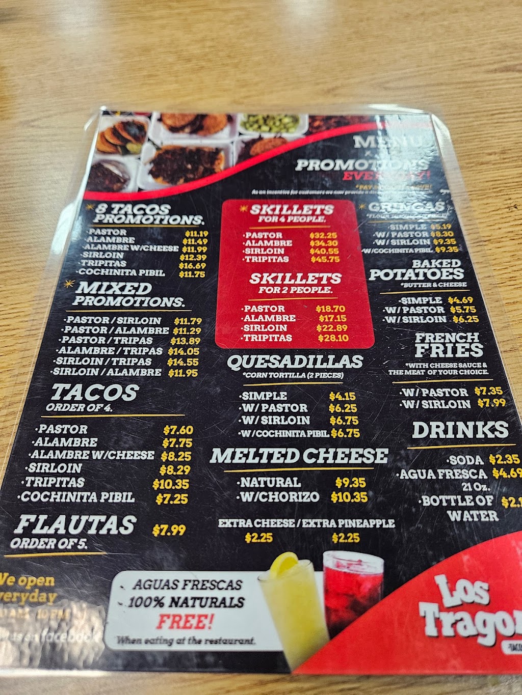 Los Tragones | restaurant | 9008 Dyer St, El Paso, TX 79904, USA | 9156265536 OR +1 915-626-5536