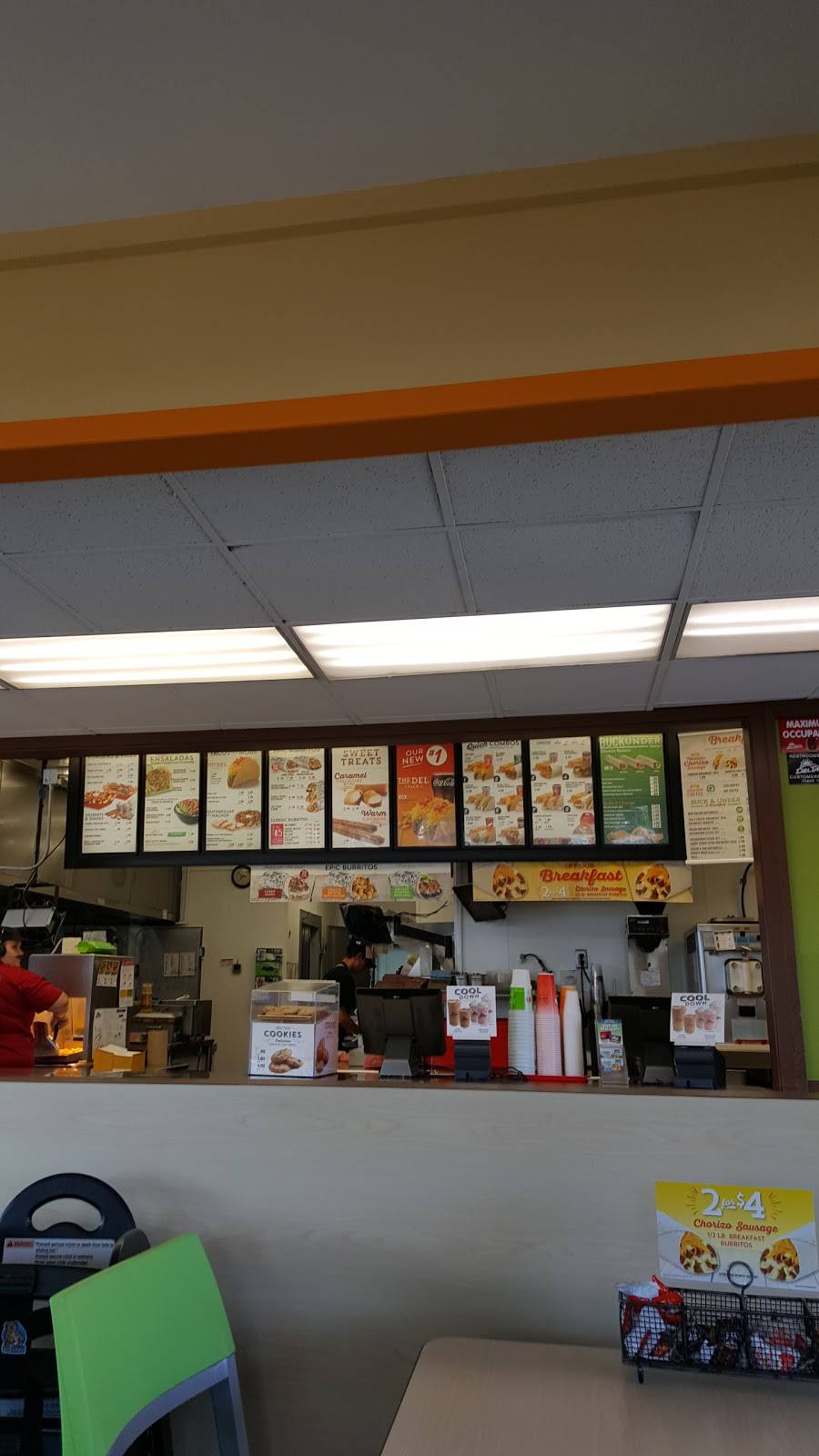Del Taco | meal takeaway | 2607 N Tustin St, Orange, CA 92865, USA | 7149745575 OR +1 714-974-5575