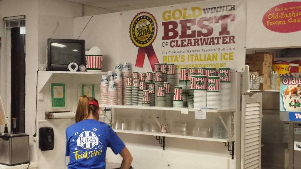 Ritas Italian Ice & Frozen Custard | restaurant | 1010 Court St, Clearwater, FL 33756, USA | 7274463023 OR +1 727-446-3023
