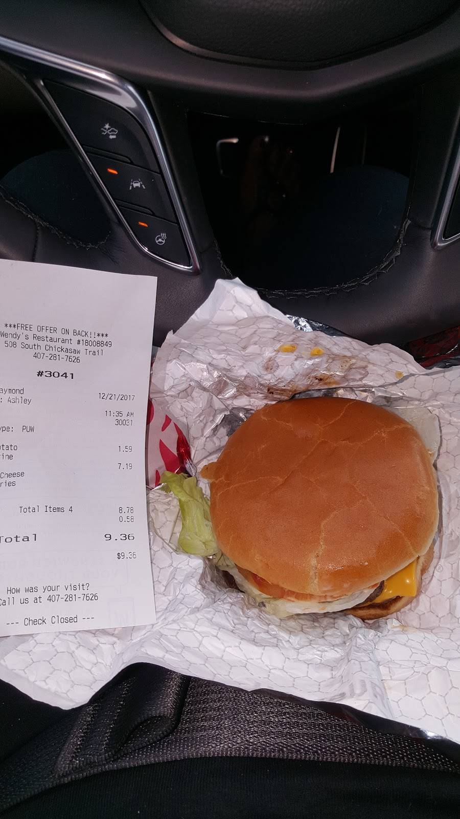 Wendys | restaurant | 508 S Chickasaw Trail, Orlando, FL 32825, USA | 4072817626 OR +1 407-281-7626