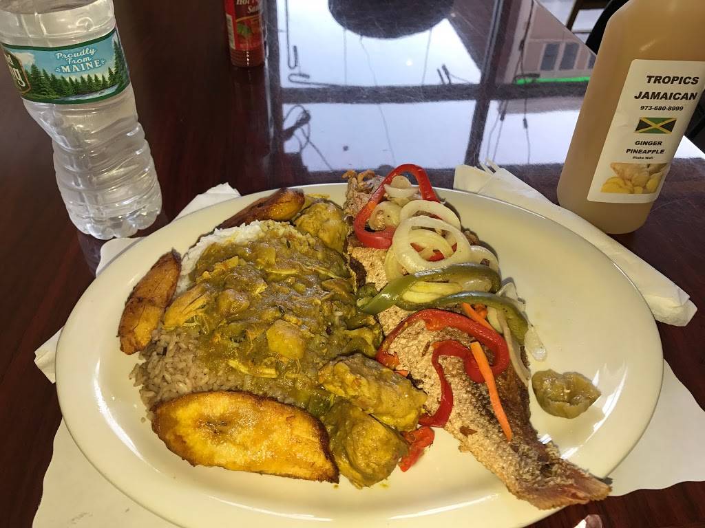 Tropics Jamaican Restaurant | restaurant | 547 Bloomfield Ave, Bloomfield, NJ 07003, USA | 9736808999 OR +1 973-680-8999