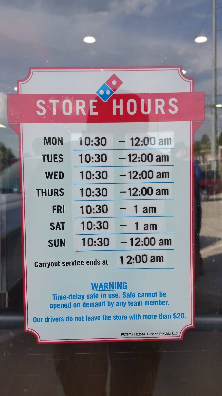 Dominos Pizza | meal delivery | 101 S Main St, Hiawassee, GA 30546, USA | 7068963111 OR +1 706-896-3111